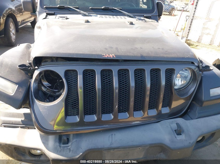 VIN 1C4HJXDN6JW200720 2018 JEEP WRANGLER UNLIMITED SPORT