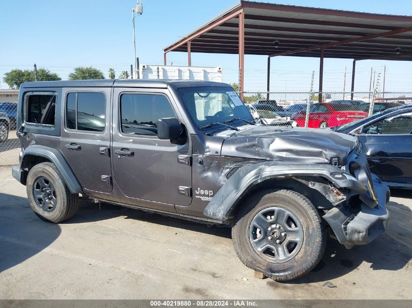 2018 Jeep Wrangler Unlimited Sport 4X4 VIN: 1C4HJXDN6JW200720 Lot: 40219880