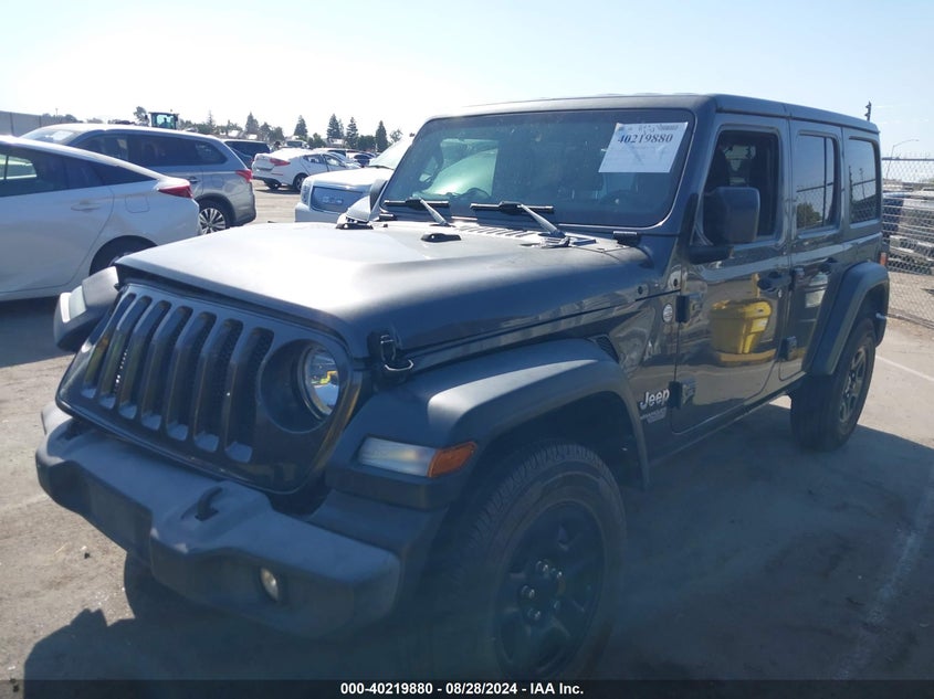 VIN 1C4HJXDN6JW200720 2018 JEEP WRANGLER UNLIMITED SPORT