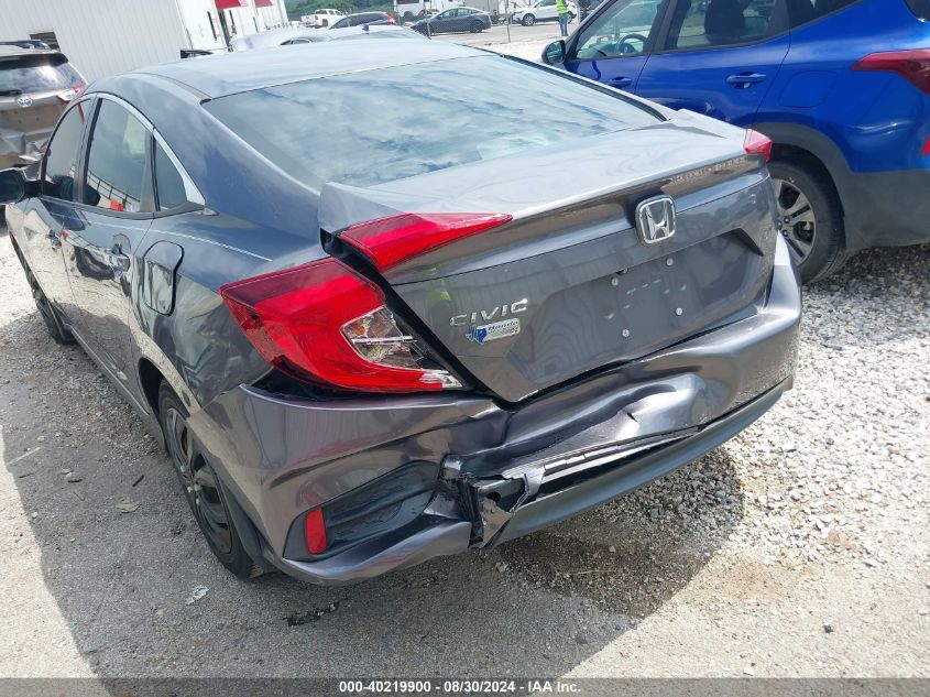 2017 Honda Civic Lx VIN: 19XFC2F56HE045561 Lot: 40219900