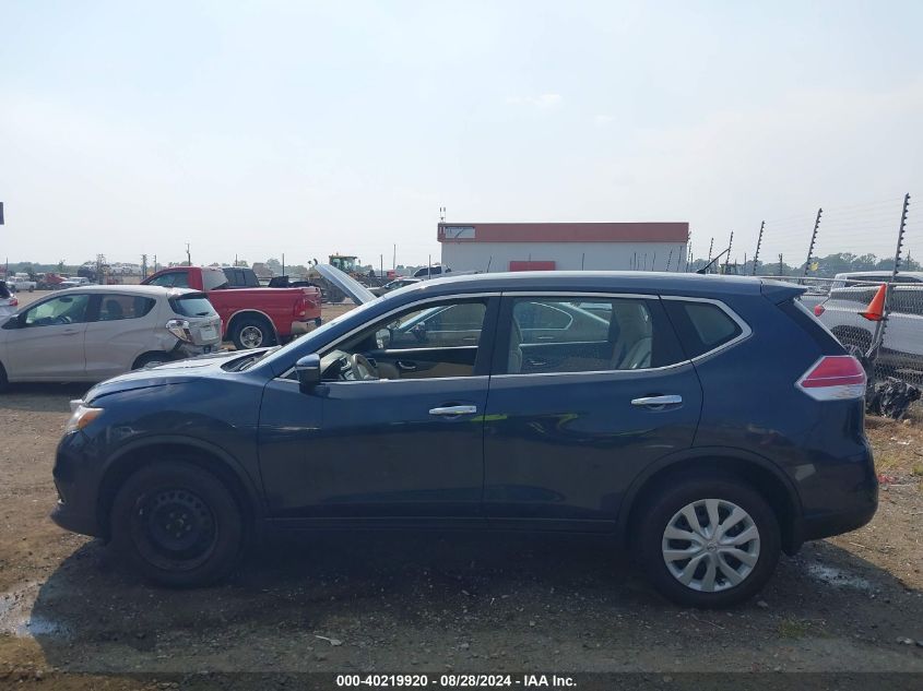 2015 Nissan Rogue S VIN: KNMAT2MV1FP525260 Lot: 40219920