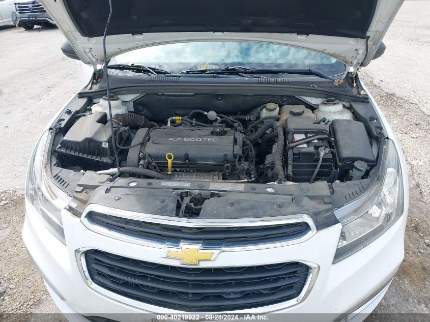 2015 Chevrolet Cruze Ls Auto VIN: 1G1PA5SH1F7290723 Lot: 40219922