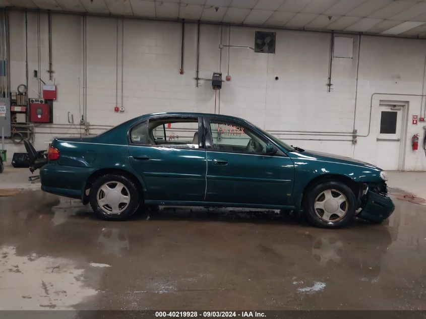 2000 Chevrolet Malibu Ls VIN: 1G1NE52J3Y6230627 Lot: 40219928