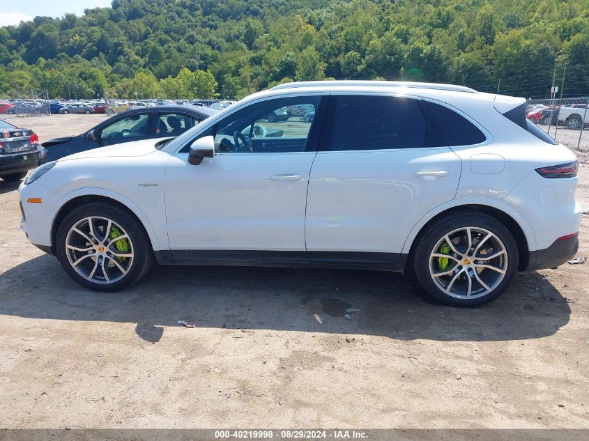 2020 Porsche Cayenne E-Hybrid VIN: WP1AE2AYXLDA22234 Lot: 40219998