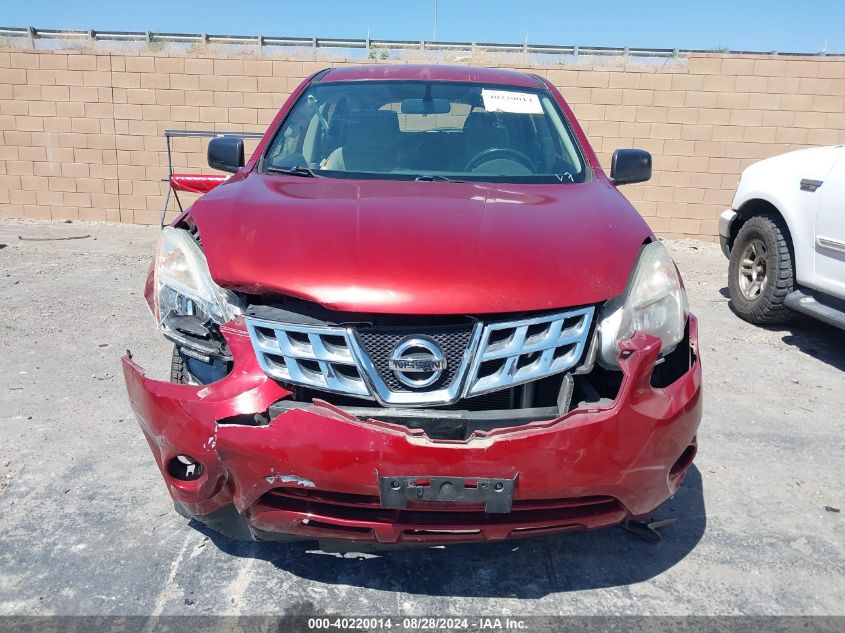 2011 Nissan Rogue S VIN: JN8AS5MT7BW186124 Lot: 40220014