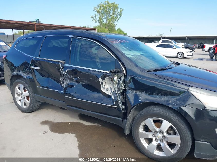 2014 Chevrolet Traverse Ltz VIN: 1GNKRJKDXEJ214734 Lot: 40220021