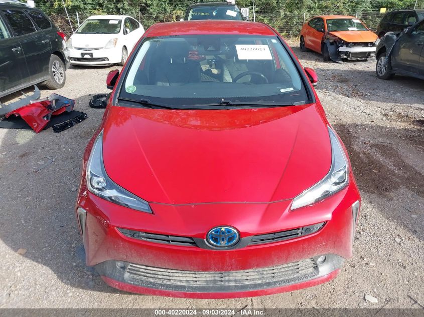 2020 Toyota Prius Xle Awd-E VIN: JTDL9RFU1L3014476 Lot: 40220024