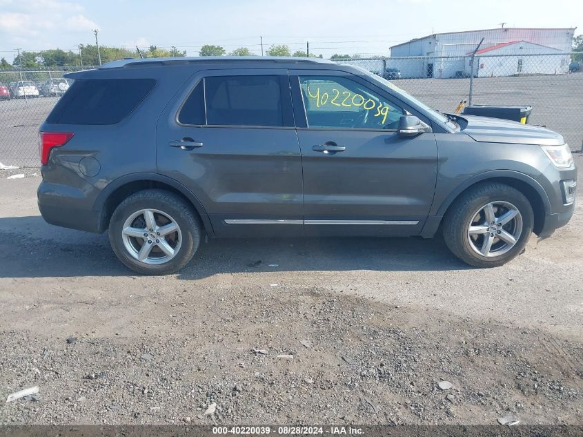 2016 Ford Explorer Xlt VIN: 1FM5K8D81GGA03193 Lot: 40220039