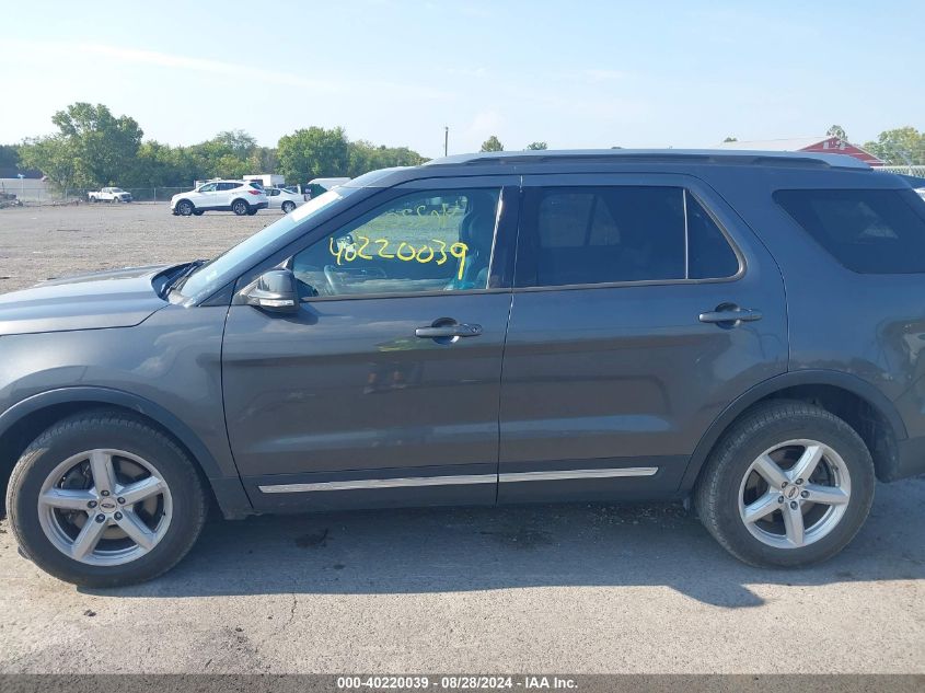 2016 Ford Explorer Xlt VIN: 1FM5K8D81GGA03193 Lot: 40220039