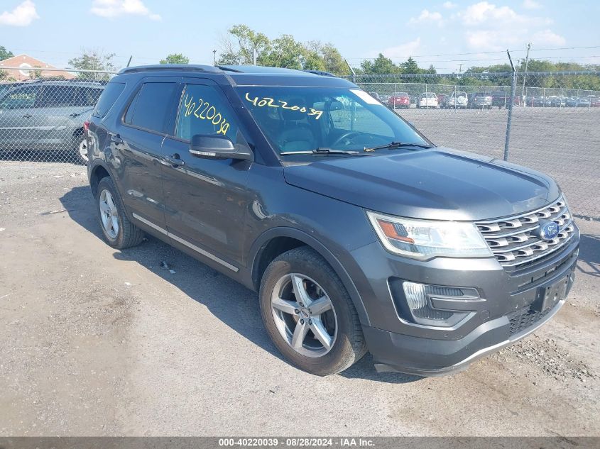 1FM5K8D81GGA03193 2016 FORD EXPLORER - Image 1