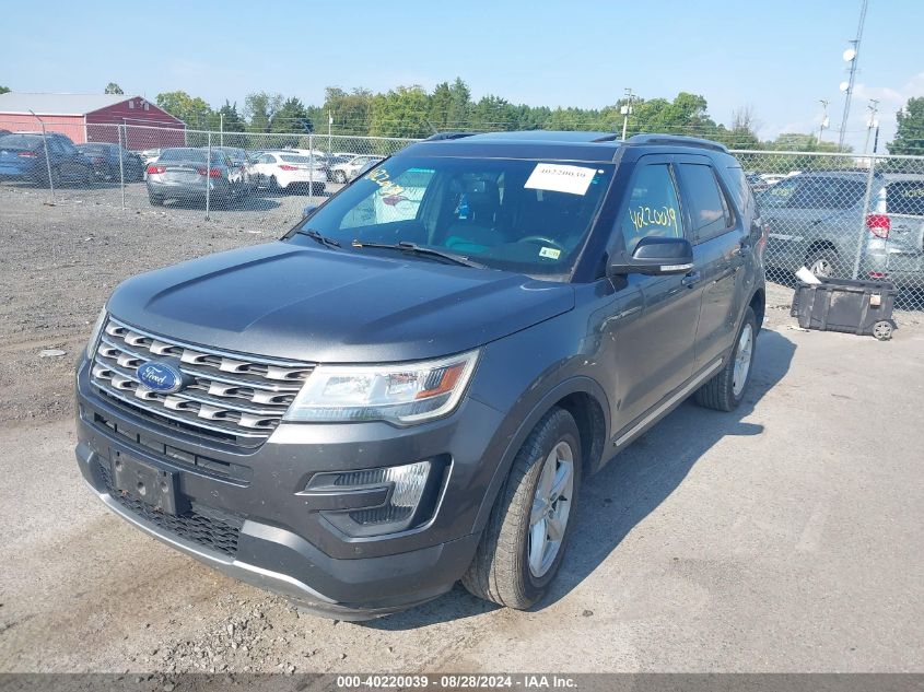 1FM5K8D81GGA03193 2016 FORD EXPLORER - Image 2