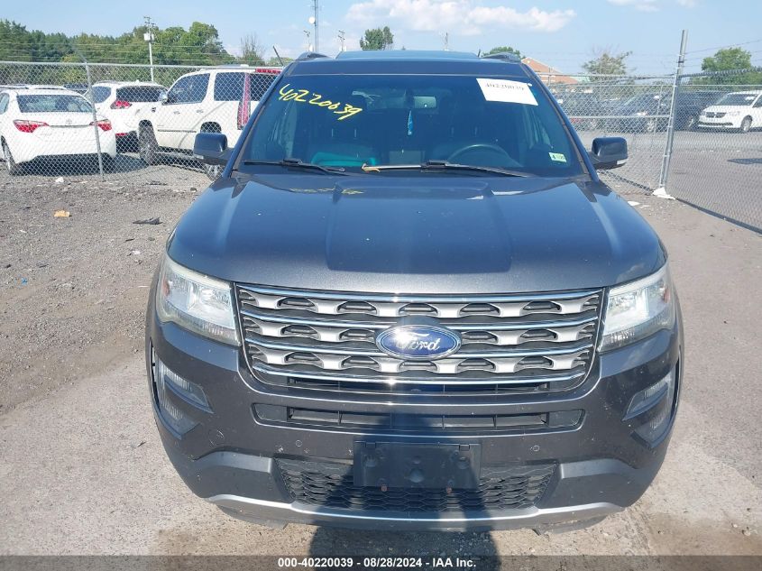 2016 Ford Explorer Xlt VIN: 1FM5K8D81GGA03193 Lot: 40220039