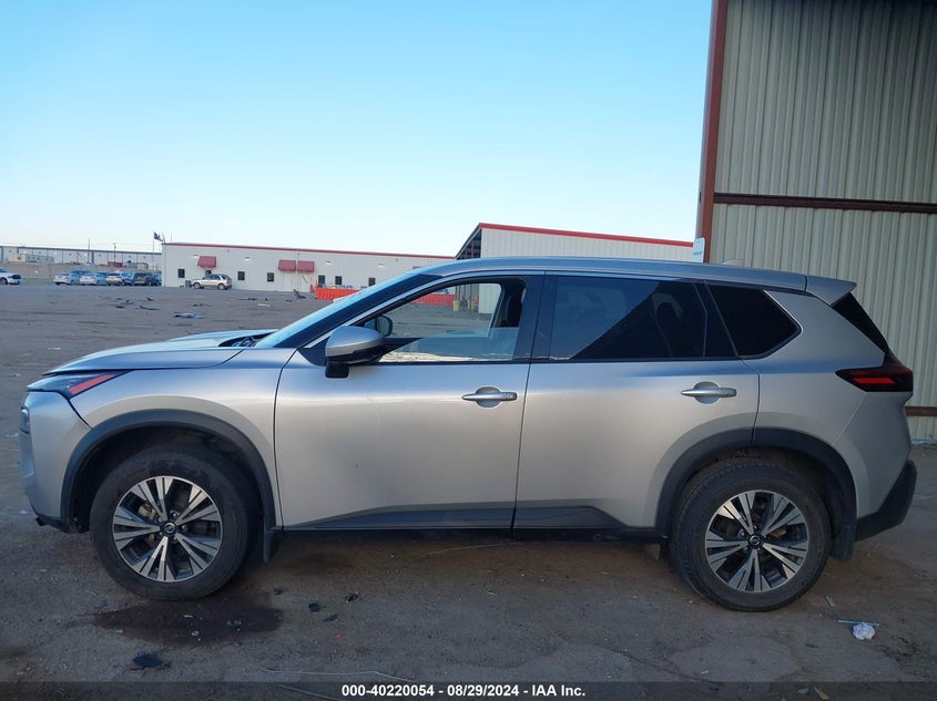 VIN JN8AT3BA7MW009112 2021 NISSAN ROGUE SV FWD