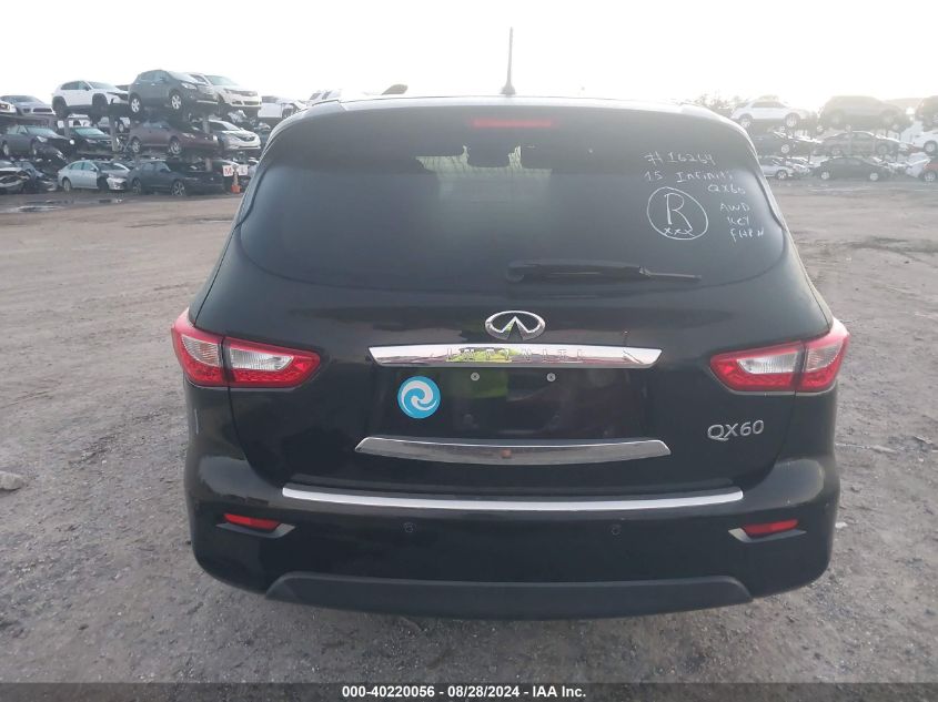 2015 Infiniti Qx60 VIN: 5N1AL0MM4FC516681 Lot: 40220056