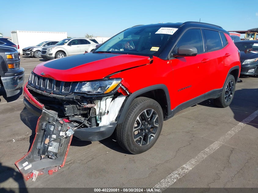 VIN 3C4NJDDB2LT245928 2020 JEEP COMPASS TRAILHAWK 4X4