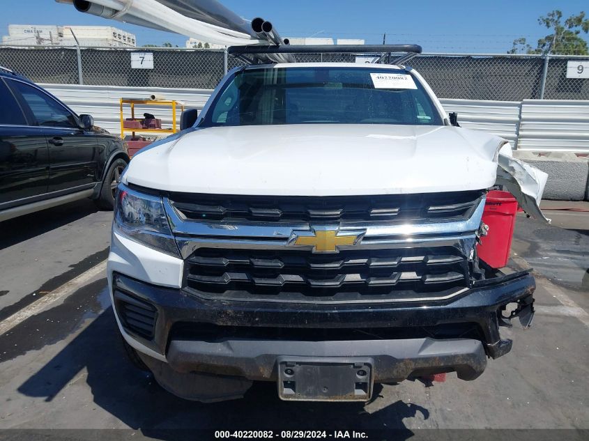 2021 Chevrolet Colorado 2Wd Long Box Wt VIN: 1GCHSBEA5M1292030 Lot: 40220082