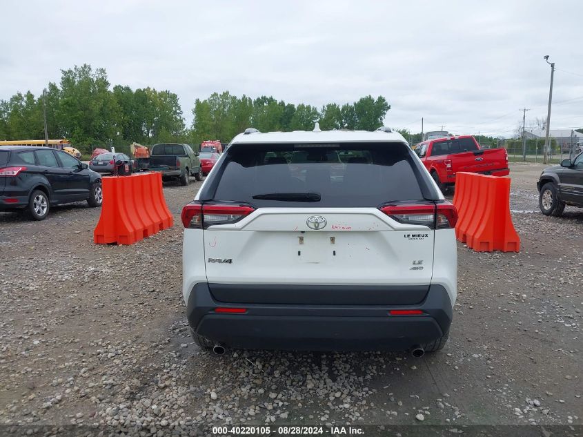 2019 Toyota Rav4 Le VIN: JTMF1RFV8KJ023229 Lot: 40220105