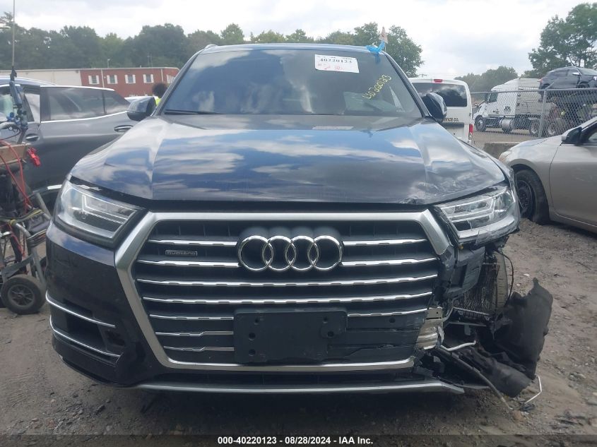 2017 Audi Q7 3.0T Premium VIN: WA1AAAF70HD022820 Lot: 40220123