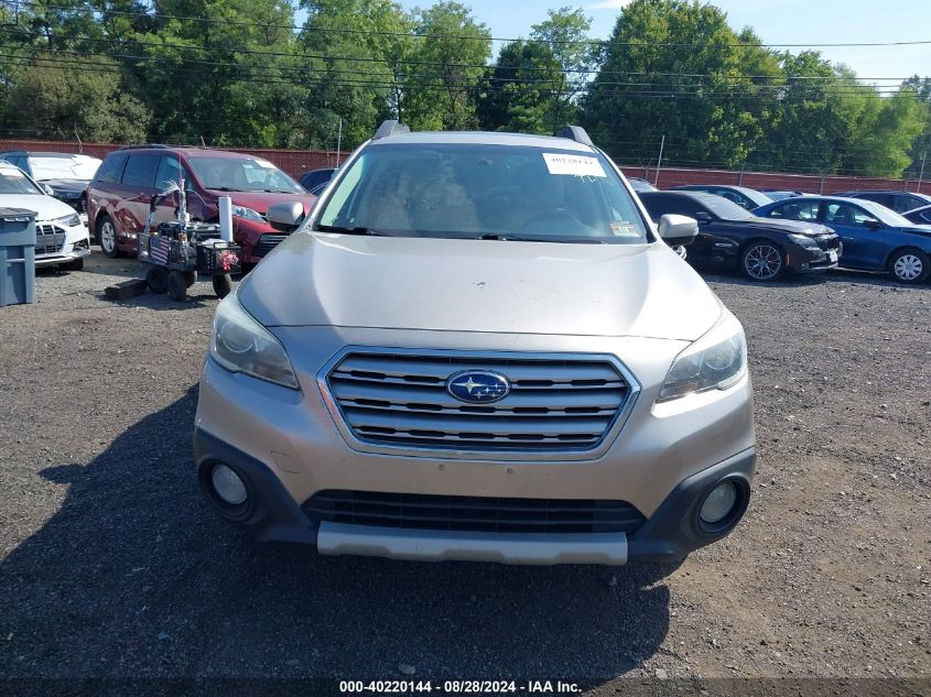 2016 Subaru Outback 2.5I Limited VIN: 4S4BSANC6G3260984 Lot: 40220144