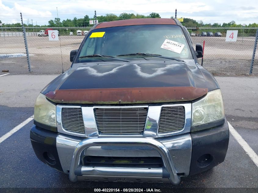 2006 Nissan Titan Xe/Se/Le VIN: 1N6BA07A36N557286 Lot: 40220154