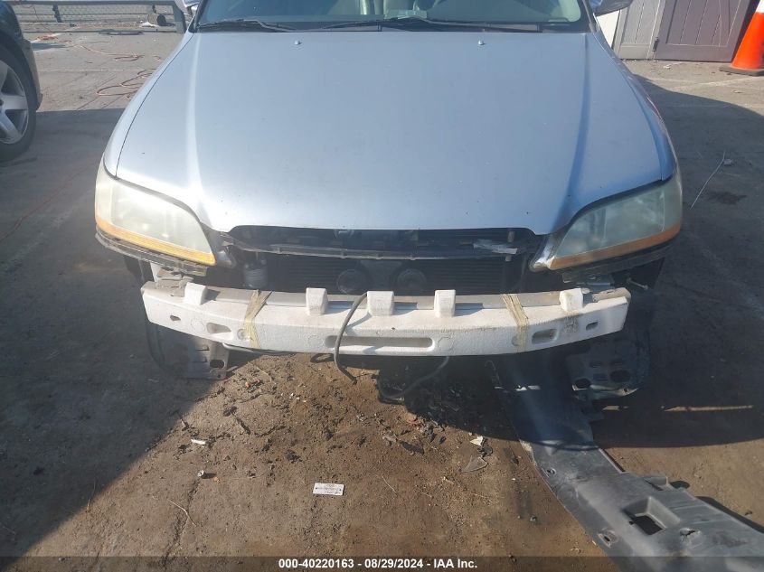 2001 Honda Accord 3.0 Ex VIN: 1HGCG16591A037708 Lot: 40220163