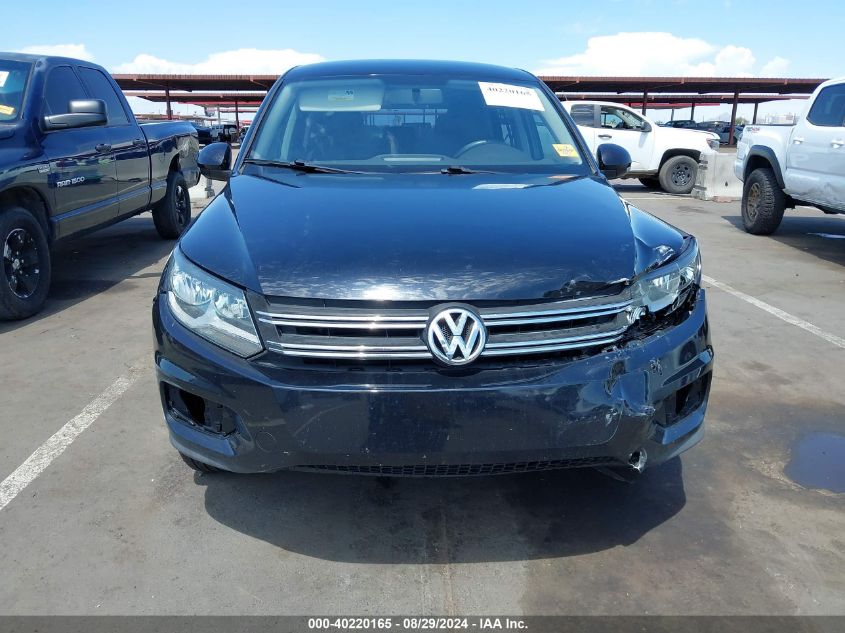 2014 Volkswagen Tiguan S VIN: WVGAV3AX2EW545152 Lot: 40220165