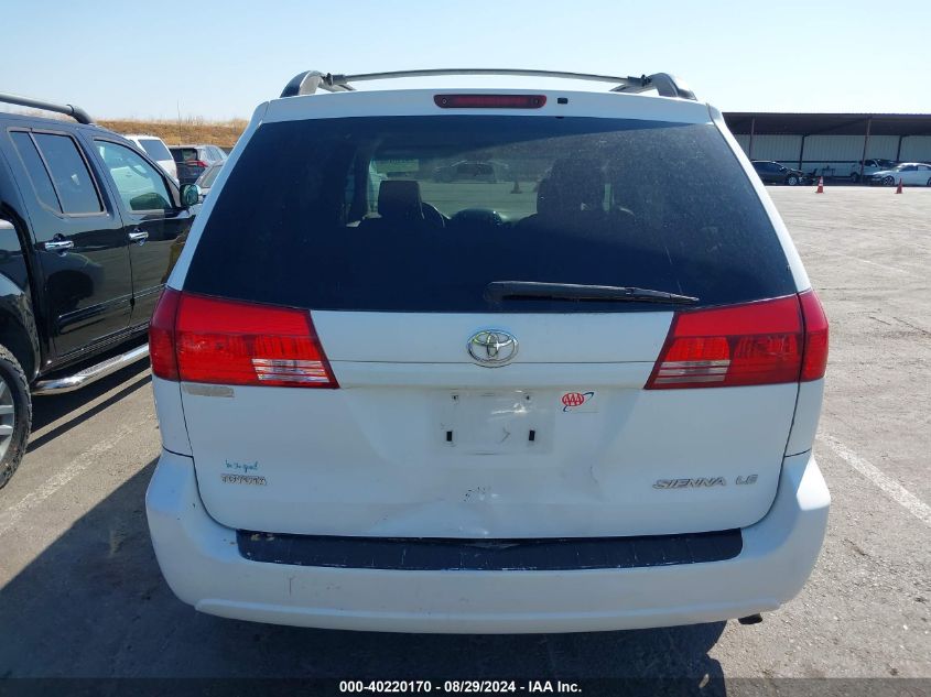 2004 Toyota Sienna Le VIN: 5TDZA23C94S136474 Lot: 40220170