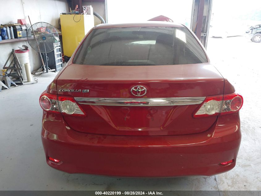 2013 Toyota Corolla Le VIN: 2T1BU4EE3DC045566 Lot: 40220199