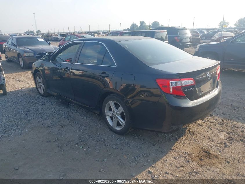 2014 Toyota Camry Se VIN: 4T1BF1FK3EU750073 Lot: 40220205