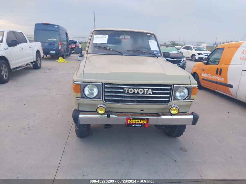 FJ60065599 1983 Toyota Land Cruiser Fj60