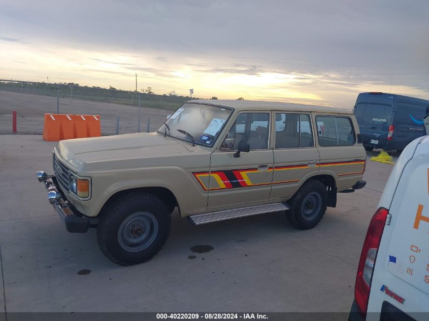 1983 Toyota Land Cruiser Fj60 VIN: FJ60065599 Lot: 40220209