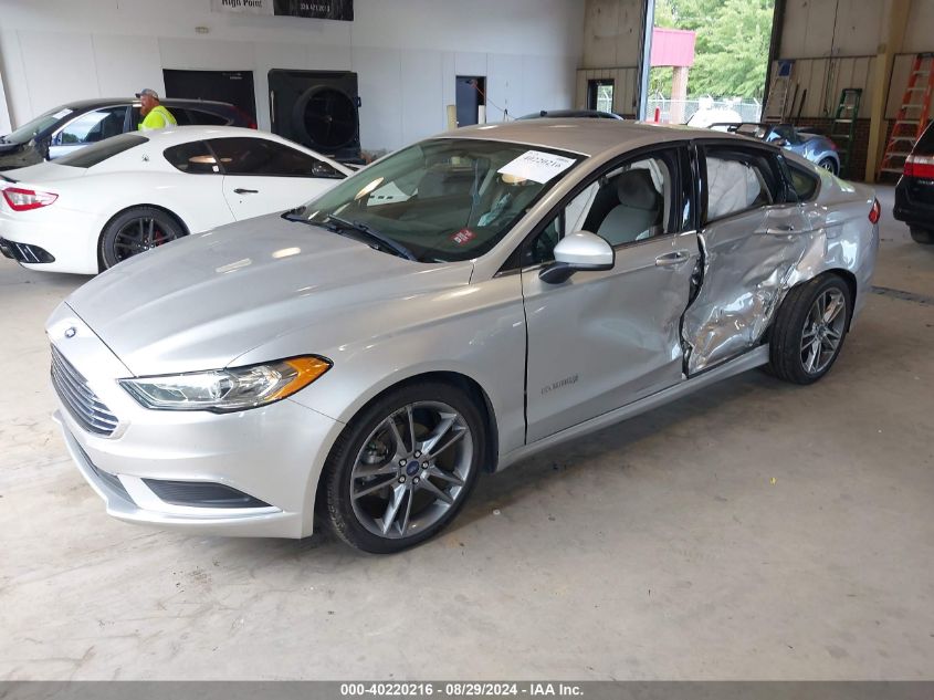 3FA6P0LU7JR208906 2018 FORD FUSION - Image 2