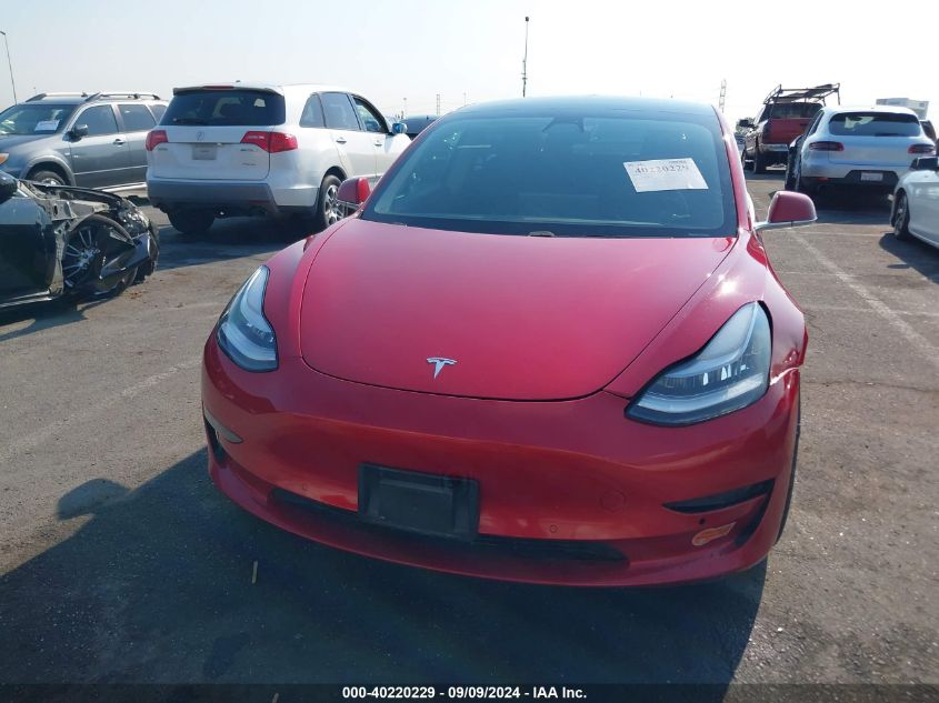 2020 Tesla Model 3 Performance Dual Motor All-Wheel Drive VIN: 5YJ3E1EC9LF669316 Lot: 40220229