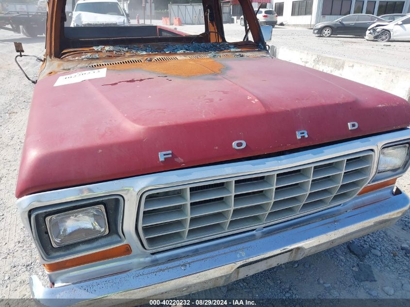 1979 Ford F-150 VIN: F15GNEC4365 Lot: 40220232