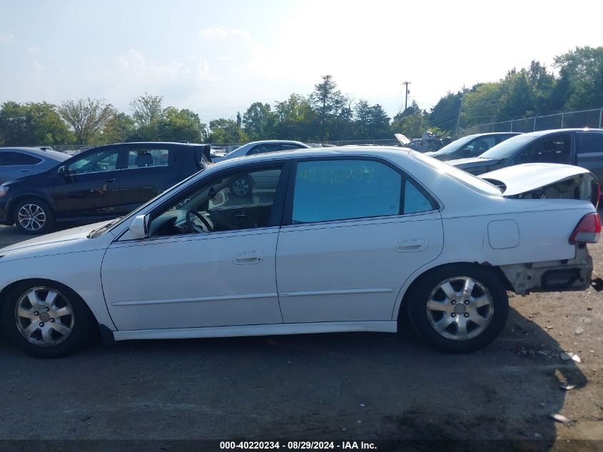 2001 Honda Accord 2.3 Ex VIN: 1HGCG56671A092030 Lot: 40220234