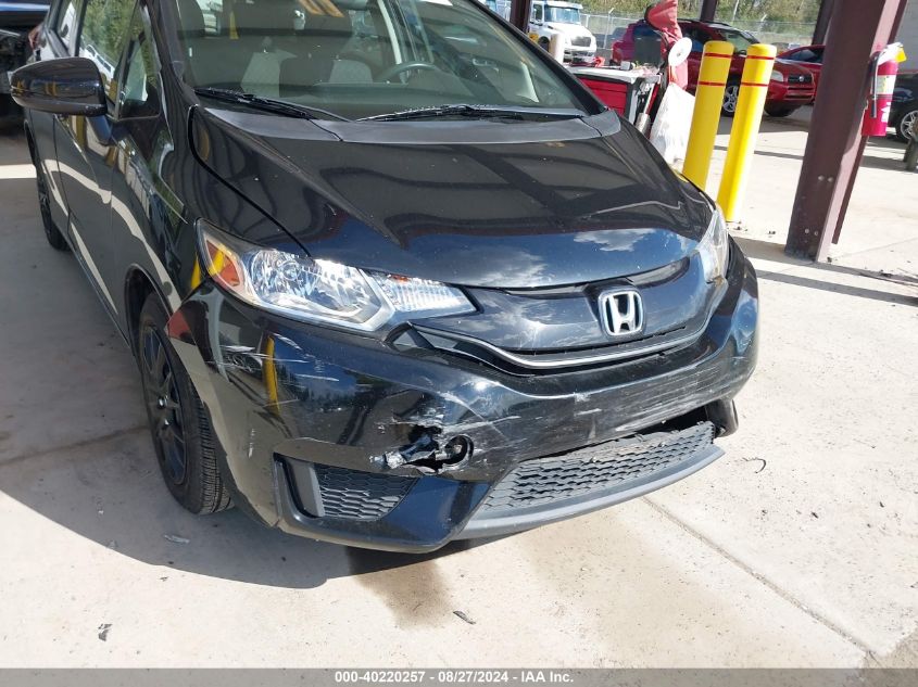 2016 Honda Fit Lx VIN: JHMGK5H57GS010897 Lot: 40220257