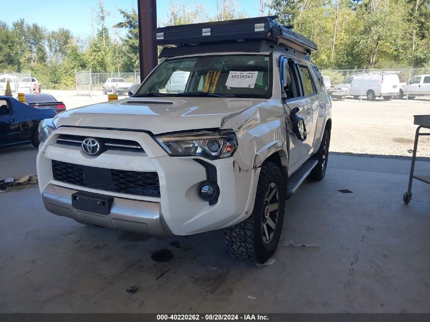 2023 Toyota 4Runner Trd Off Road Premium VIN: JTERU5JRXP6166440 Lot: 40220262