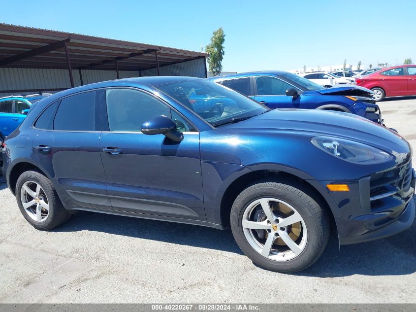 2021 Porsche Macan VIN: WP1AA2A54MLB07787 Lot: 40220267