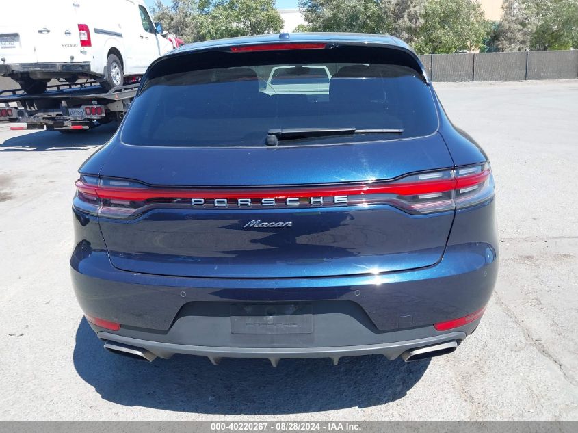 2021 Porsche Macan VIN: WP1AA2A54MLB07787 Lot: 40220267