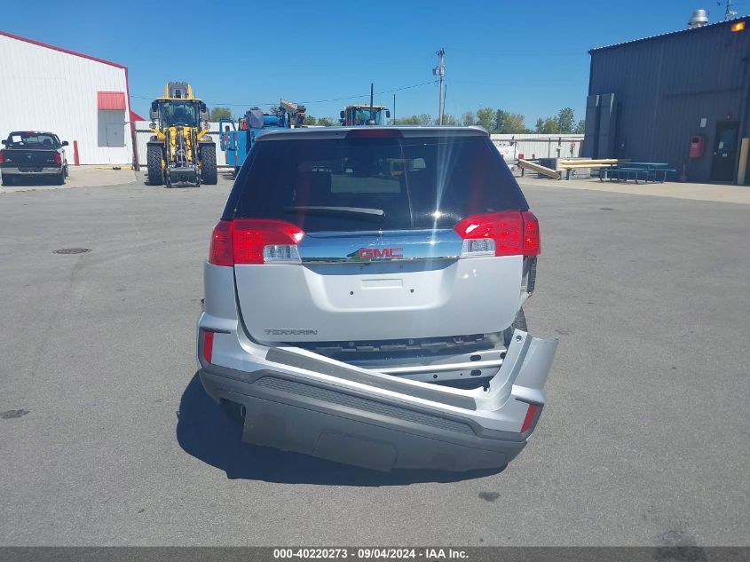 2016 GMC Terrain Sle-1 VIN: 2GKALMEK3G6189181 Lot: 40220273