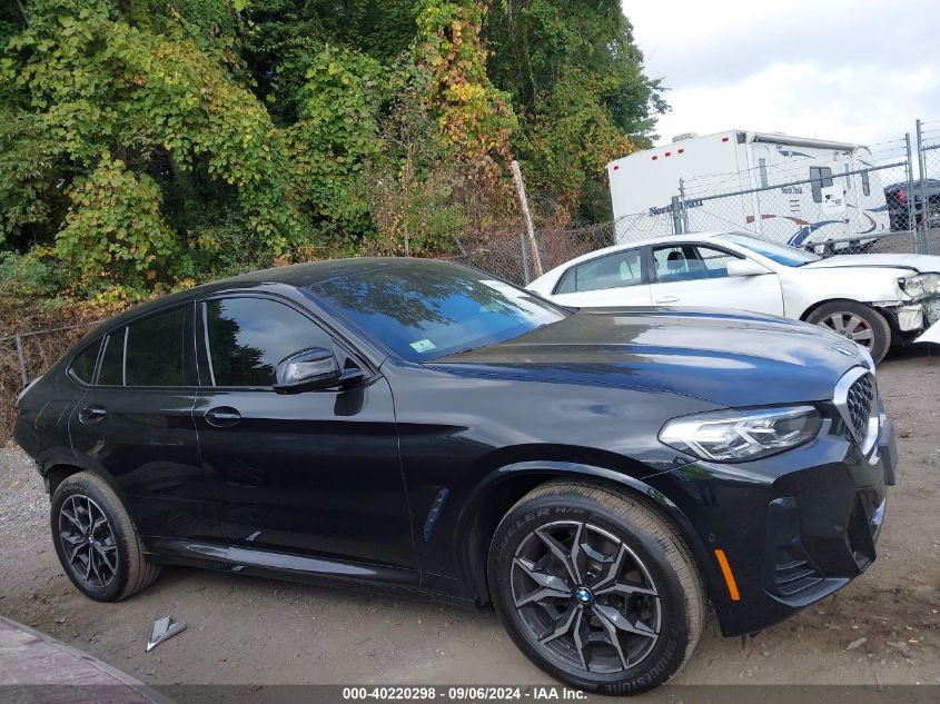 2022 BMW X4 xDrive30I VIN: 5UX33DT02N9M15054 Lot: 40220298