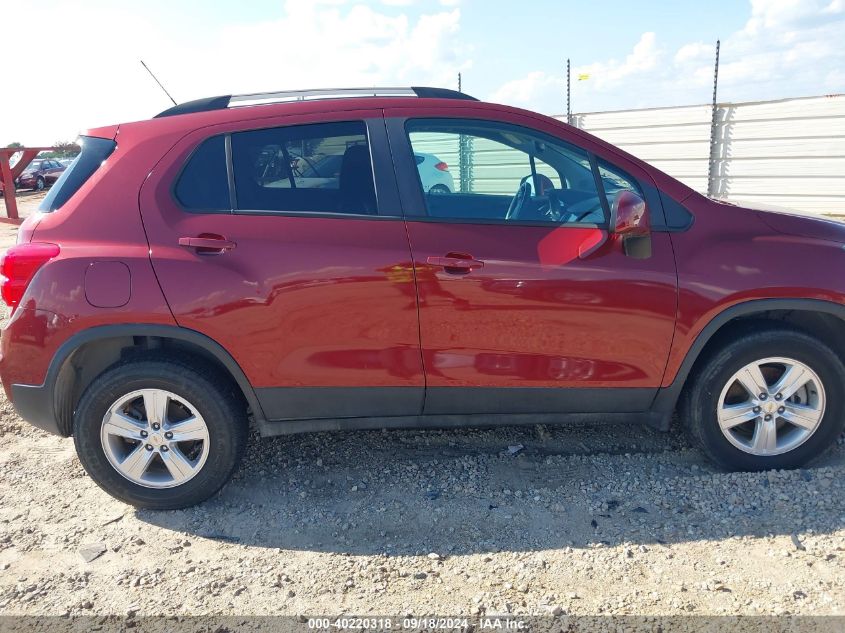 2021 Chevrolet Trax Awd Lt VIN: KL7CJPSB3MB326805 Lot: 40220318