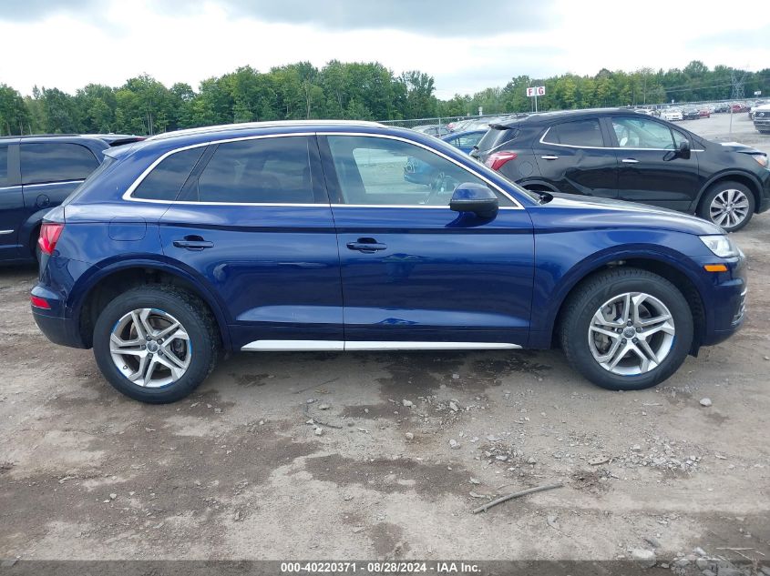 2018 Audi Q5 2.0T Premium/2.0T Tech Premium VIN: WA1BNAFY8J2066597 Lot: 40220371