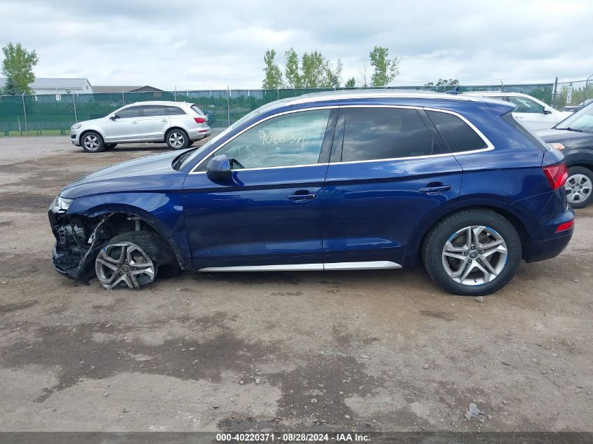 2018 Audi Q5 2.0T Premium/2.0T Tech Premium VIN: WA1BNAFY8J2066597 Lot: 40220371