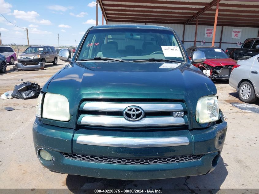 2004 Toyota Tundra Sr5 V8 VIN: 5TBET34124S441593 Lot: 40220375