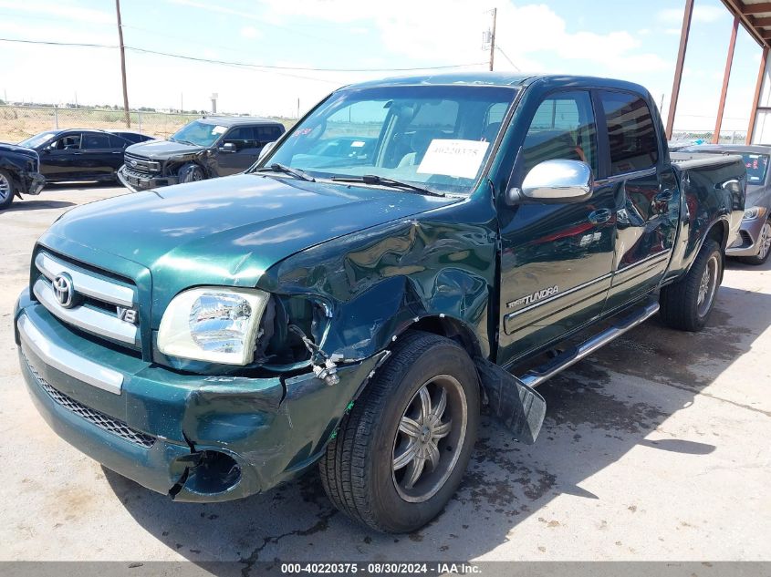 2004 Toyota Tundra Sr5 V8 VIN: 5TBET34124S441593 Lot: 40220375