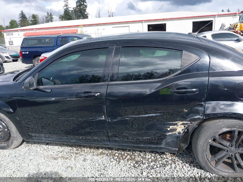 1C3CDZAG1DN521730 2013 Dodge Avenger Se V6