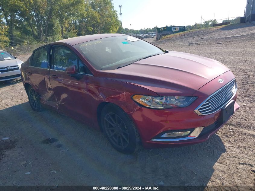 2017 FORD FUSION SE - 3FA6P0HD5HR291335