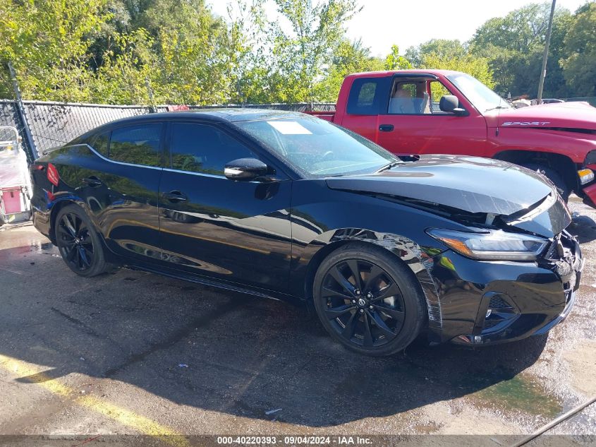 2022 Nissan Maxima Sr Xtronic Cvt VIN: 1N4AA6EV6NC507859 Lot: 40220393