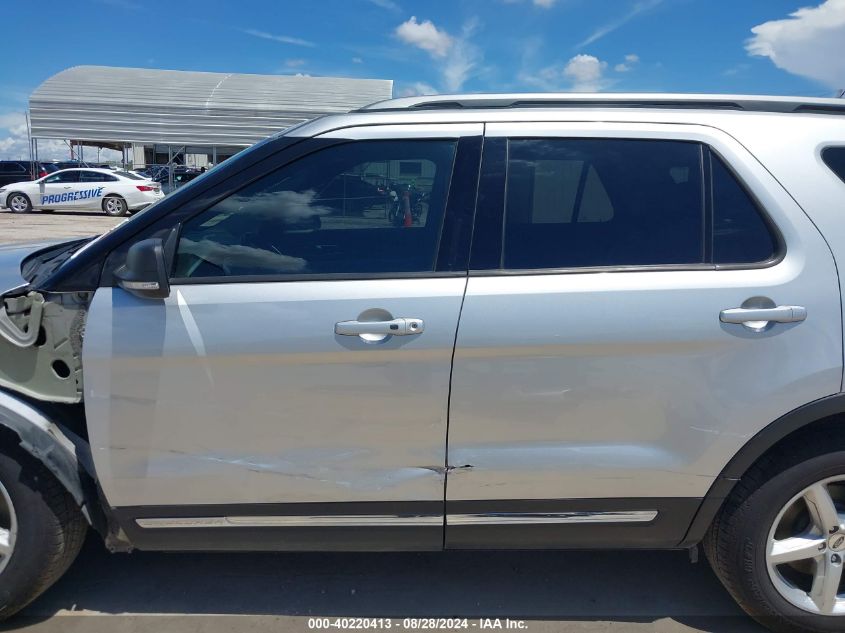 2019 Ford Explorer Xlt VIN: 1FM5K7DH0KGB07886 Lot: 40220413